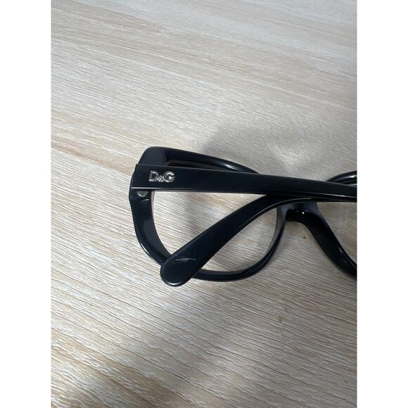 Dolce & Gabbana DD8075 501/T3 Black Oversized Sunglasses 58-16-135 FRAMES ONLY main image 6